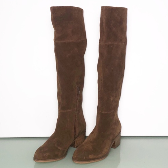 Steve Madden Gauge Over Knee Suede Boot 